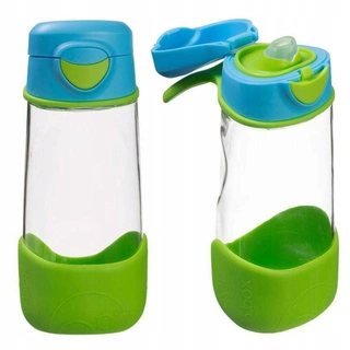 Sportowa Butelka Tritanowa Bidon Ustnik ZIELONY Dla Dzieci 450ml 3+ B.Box