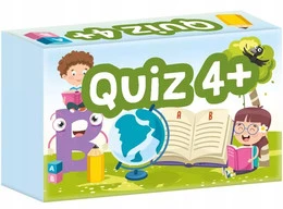 Karty z zagadkami dla dzieci 4+ Kangur Quiz
