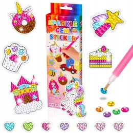 Haft Diamentowy Malowanie Diamentami Mozaika 3D Jednorożec 5+ Norimpex