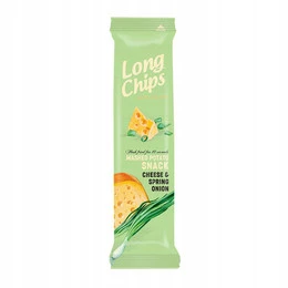 LONG CHIPS Chipsy ziemniaczane o smaku ser z cebulą 75g