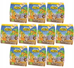 10x BIO Ania Herbatniki Pszenne Mini Jungle ZOO 1kg