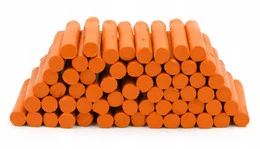 Plastelina LUZ 1kg POMARAŃCZOWA Szkolna Mona