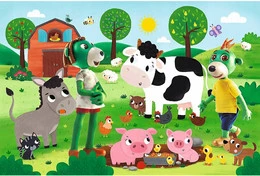 Puzzle Rodzina Treflików 24 elementy – Trefl