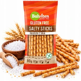 Paluszki z solą 80g Bezglutenowe