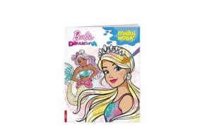 Książka kolorowanka Barbi Dreamtopia. Maluj wodą MW-1402 AMEET
