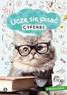 Uczę Się Pisać Cyferki + NAKLEJKI Skrzat