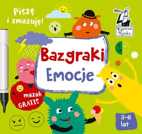 Bazgraki Emocje Zabawy Dla Dzieci Emocjonalny Rozwój 3+ Kapitan Nauka