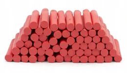 Plastelina LUZ 1kg CZERWONA Szkolna Mona