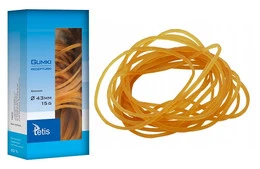 Gumki Recepturki TETIS 15g 43mm BRĄZOWE