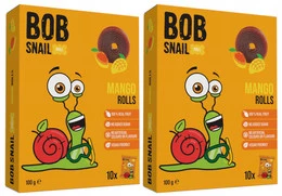 2x Przekąska Owocowa Mango Bez Cukrów 100g BOB SNAIL