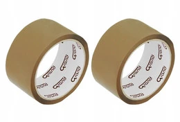 Taśma Pakowa Klejąca 48x50m Akryl Brązowa 1 Rolka Grand x2