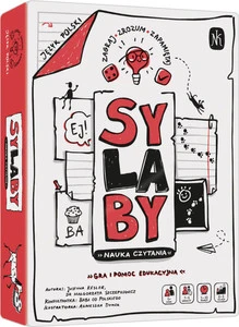 SY-LA-BY. Nauka czytania – Gra planszowa dla dzieci 6+ Nasza Księgarnia