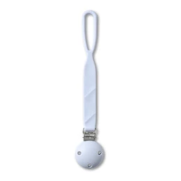 Babyono Silikonowa Zawieszka Klips do Smoczka Niebieska 1469/02