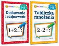 PAKIET Dodawanie Odejmowanie i Tabliczka Mnożenia kl I-III Greg (BR)