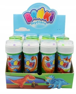 BAŃKI MYDLANE Trwałe 60ml DINOZAURY Dla Chłopców Schemat x12