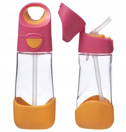 B.BOX Bidon Tritanowy Ze Słomką Kubek 450ml Dla Dzieci