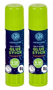 2x Astra Klej w sztyfcie Pen transparent 401120004 8 g