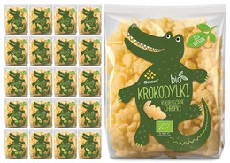 Chrupki Kukurydziane Krokodylki BIO 80g GRANEX x21