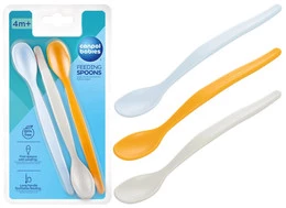 CANPOL Zestaw PIERWSZYCH ŁYŻECZEK Do Karmienia Dla Dzieci 3 szt. 4M+ 31/419