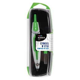 CYRKIEL NA RYSIKI W ETUI + RYSIKI KIDEA ZIELONY