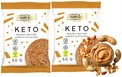 Ciastka keto masło orzechowe Frank & Oli dwupak