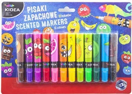 Pisaki zapachowe 12 kolorów | Kidea