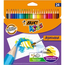 Kredki akwarelowe BIC 24 szt.