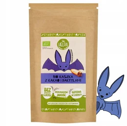 HELPA Kaszka Dla Dzieci Bio Orkiszowo - Owsiana Z Kakao i Daktylami 200g