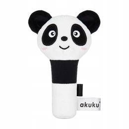 Zabawka pluszowa piszczek Panda Akuku A0706 miękki