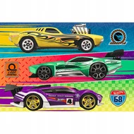 Puzzle 60 Układanka Auta HOT WHEELS Wyścig Pojazdy Trefl 17389
