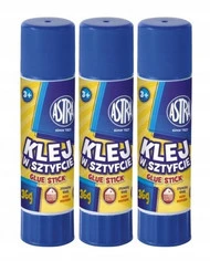 3x Klej w Sztyfcie XL 36g Astra