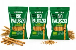 Naura Paluszki żytnie pełnoziarniste BIO zestaw 3x45g