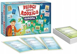 Dzieci Kontra Rodzice Europa Gra Rodzinna Planszowa 4+ Kangur