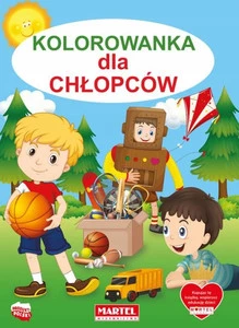 Kolorowanka Malowanka DLA CHŁOPCÓW Martel
