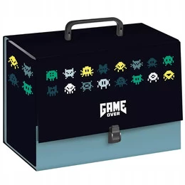 Teczka z Rączką GAME OVER Pixel C4 10cm Interdruk