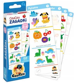 CzuCzu Zagadki – książeczka 150 zagadek dla dzieci 3-4 lata