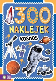 300 Naklejek KOSMOS Łamigłówki Zabawy Ćwiczenia 4+ Zielona Sowa