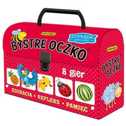 Kuferek pełen gier. Bystre oczko Adamigo