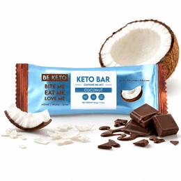 Keto baton kokos w czekoladzie 40g BeKeto