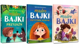 Mądre bajki – zestaw 3 książek – Agnieszka Antosiewicz