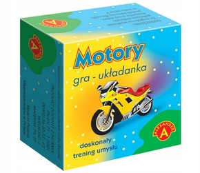 Motory Gra Układanka Logiczna Edukacyjna Dla Dzieci 9EL. 3+ Alexander 2768