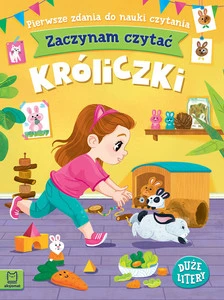 Pierwsze zdania do nauki czytania Króliczki