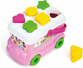 Auto Klocki Sorter Autobus Baby Minnie Disney 10M+ Clementoni