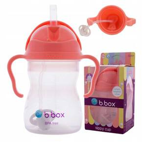 Bidon ze słomką 240 ml niekapek Tutti Frutti B.BOX