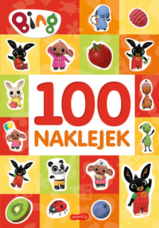 Bing 100 Naklejek Nowa Edycja Naklejki 3+ HarperKids