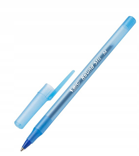 Długopis Round Stick Szkolny Biurowy 1.0 mm Niebieski BIC