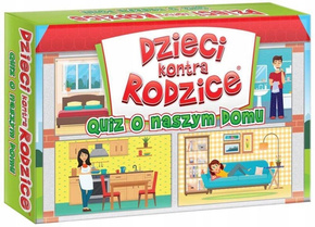 Dzieci Kontra Rodzice Quiz O Naszym Domu Rodzinna Gra W Pytania 5+ Kangur