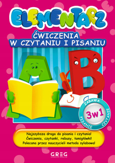 Elementarz Ćwiczenia W Czytaniu I Pisaniu 3w1 Zabawa Pisanie Czytanie Greg