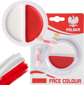 Farbki Farby Do Malowania Twarzy Kibica Polski FLAGA POLSKI