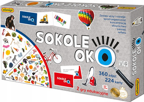Gra Edukacyjna Zręcznościowa Sokole Oko 3+ Adamigo